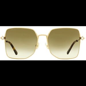 Jimmy Choo Trisha Sunglasses w/ Case and Dust Cloth